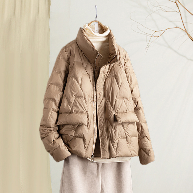 Women'S Fashion Parka - Autumn Ultra Light Thin Duck Down