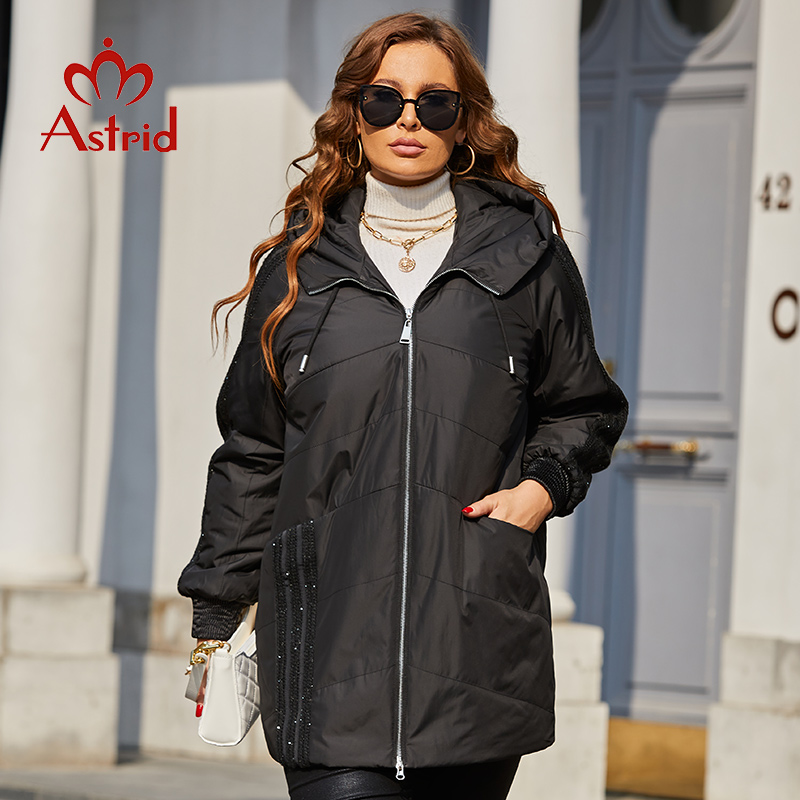 Women'S Fashion Parka - Astrid 2022 Spring Women's Parkas Plus