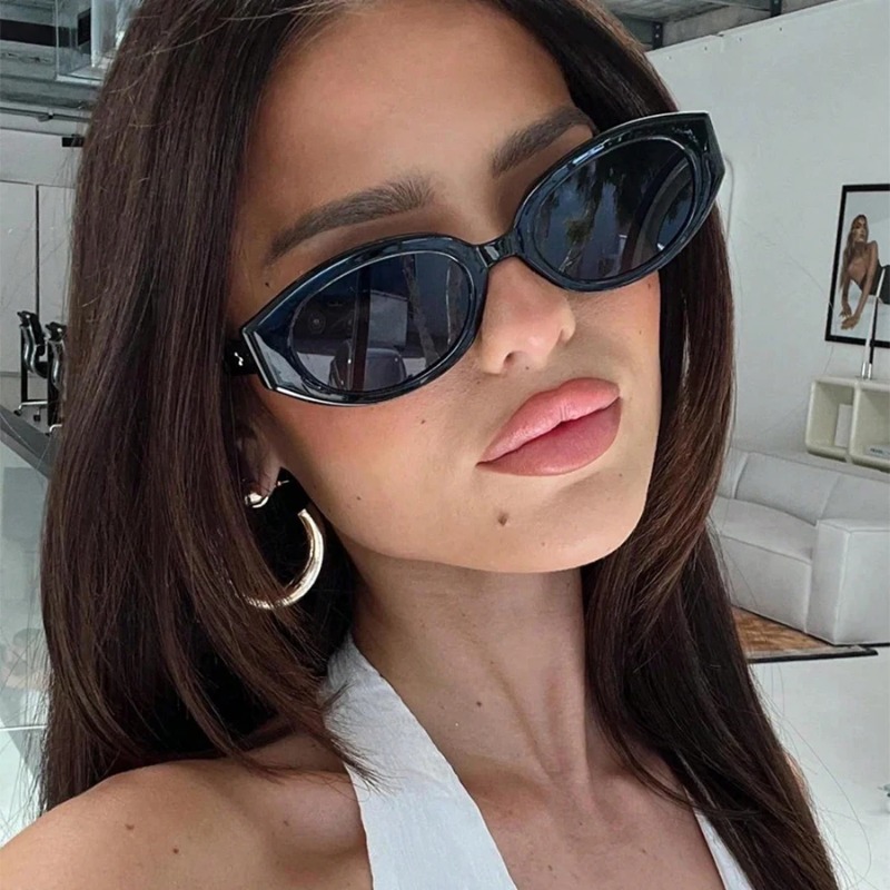 Women'S Fashion Eyeglass Frames - Vintage Cat Eye Sunglasses Woman Retro