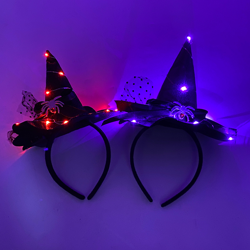 LED Witch Hat Headband Bat Eye - Women'S Fashion Hats review and price
