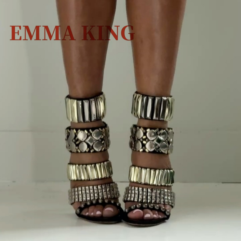 Black Embellished Ankle Strap  - Women'S Fashion Q review and price
