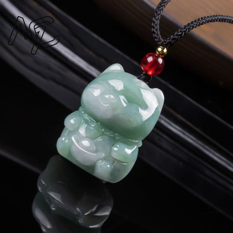 Natural Emerald Jade Lucky Cat - Women'S Fashion Gifts review and price
