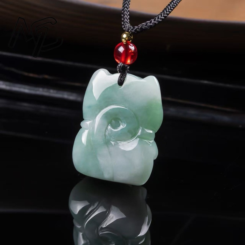 Natural Emerald Jade Lucky Cat - Women'S Fashion Gifts review and price