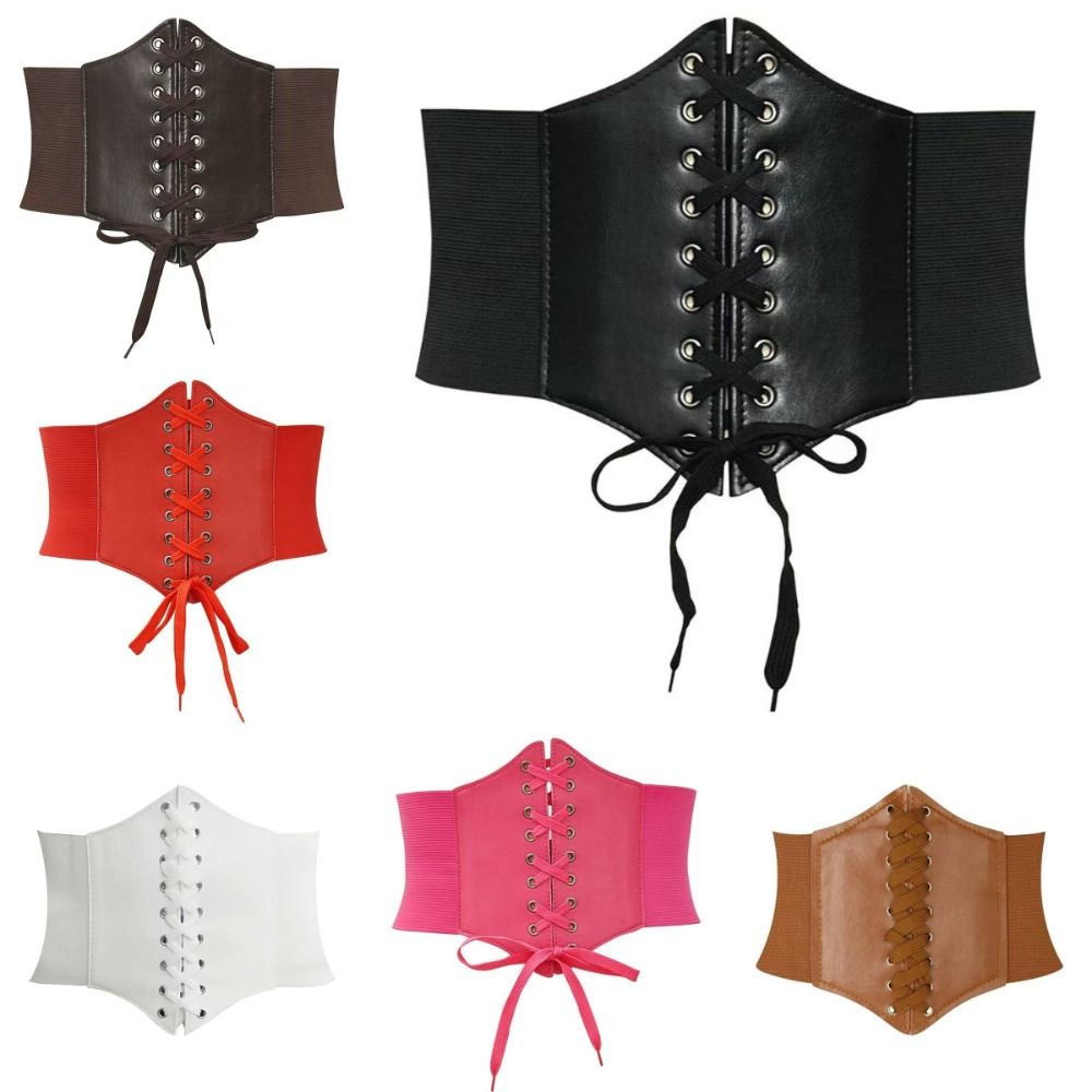 Wide Corset Waist Belt Elastic - Women'S Fashion From The 60S review and price