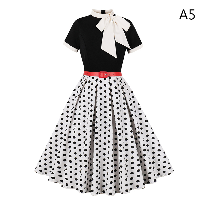 50 60s Vintage Dress Women Pol - Women'S Fashion From The 60S review and price