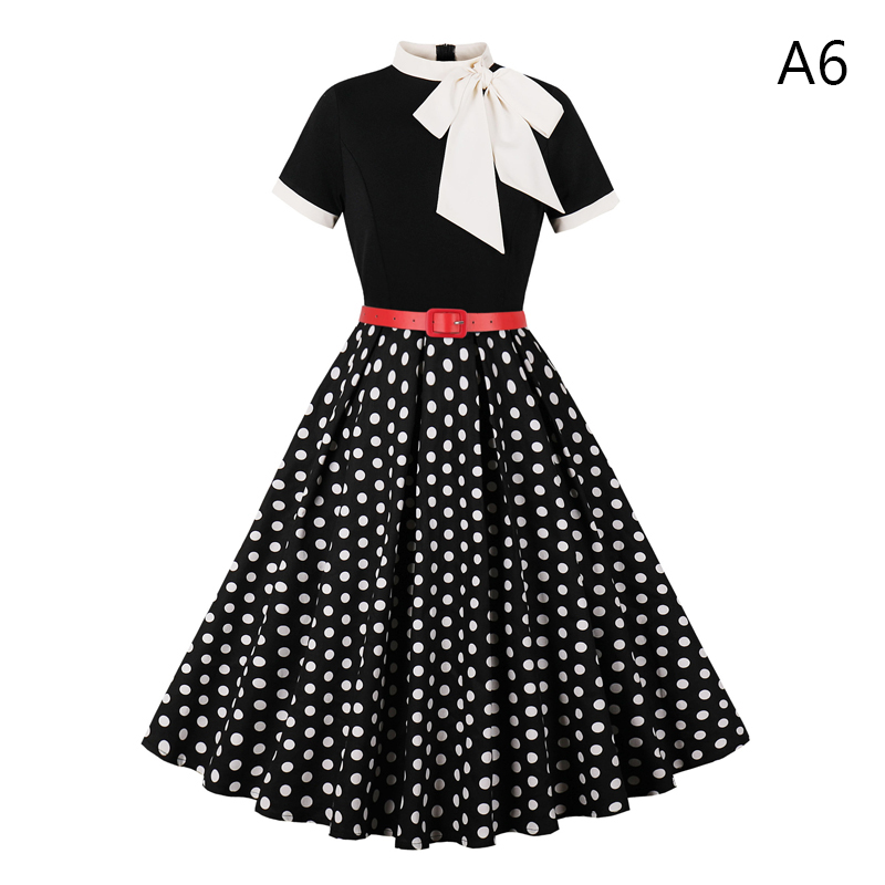 50 60s Vintage Dress Women Pol - Women'S Fashion From The 60S review and price
