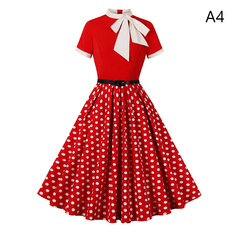 50 60s Vintage Dress Women Pol - Women'S Fashion From The 60S review and price