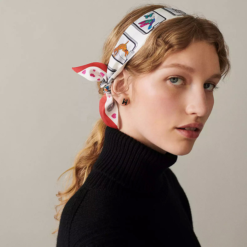 Small 100% Silk Neck Head Scar - Women'S Fashion Hats review and price