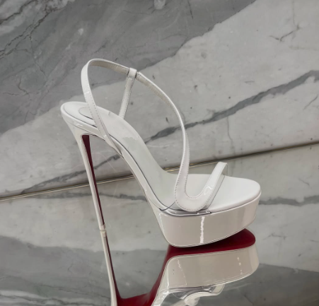 Metallic leather platform stil - Women'S Fashion Q review and price