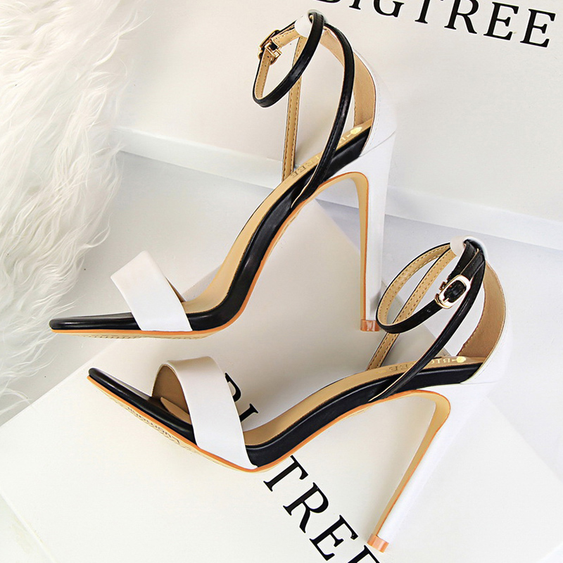 Women Black-White Concise Leat - Women'S Fashion Q review and price