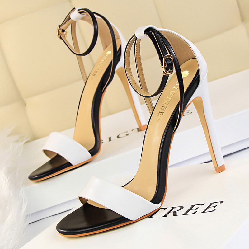 Women Black-White Concise Leat - Women'S Fashion Q review and price