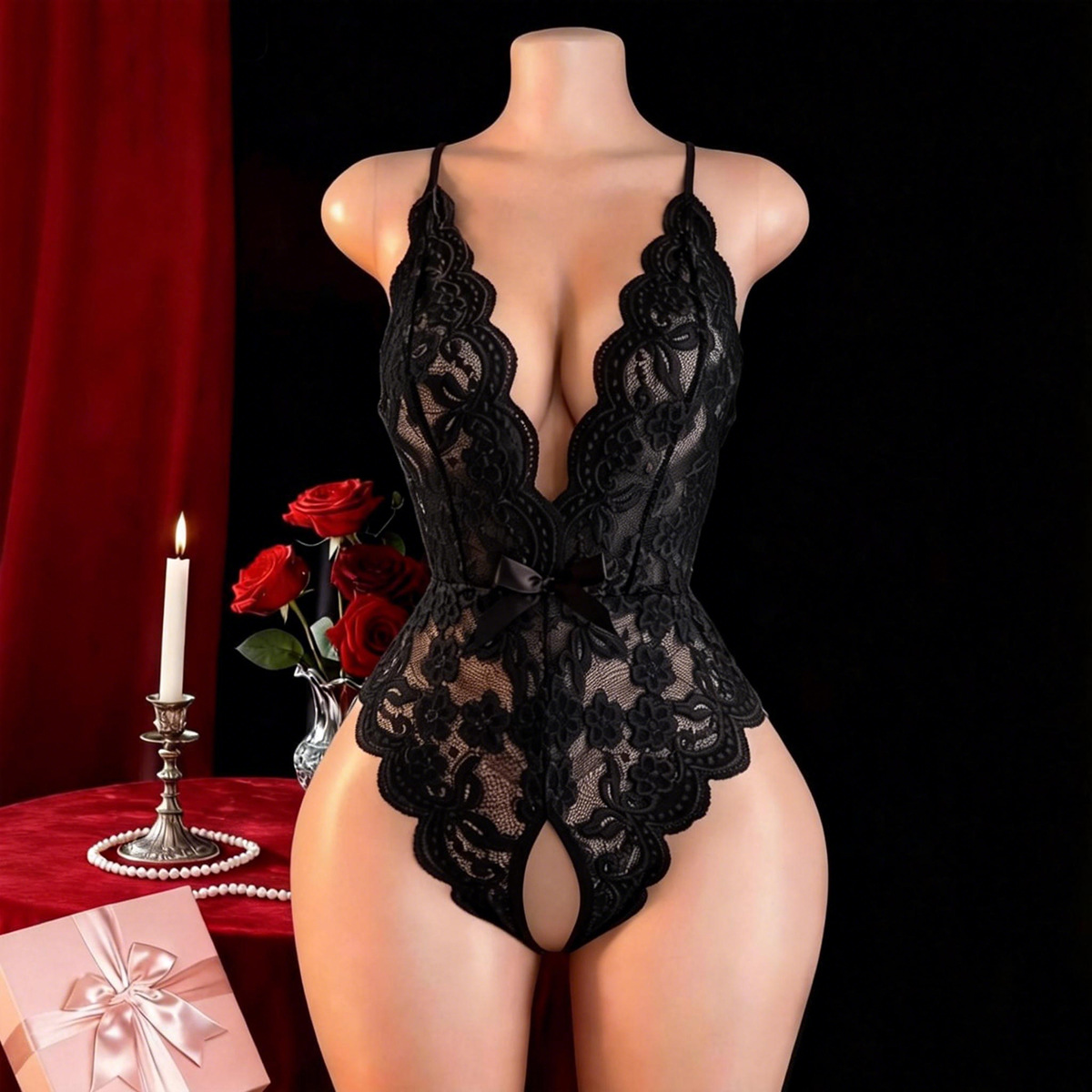 Hot Crotchless Sexy Lingerie F - Women'S Fashion Line review and price