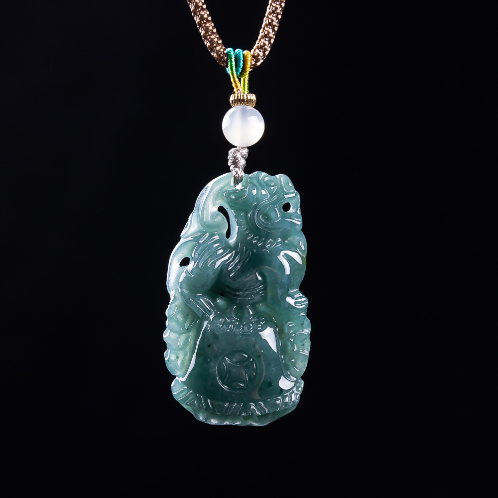 Burmese Jadeite Pixiu Pendant  - Women'S Fashion Gifts review and price