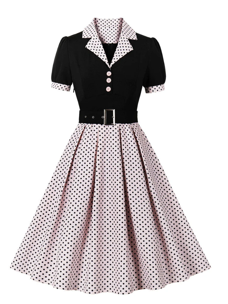 2024 New Fashion Polka Dot Vin - Women'S Fashion From The 60S review and price