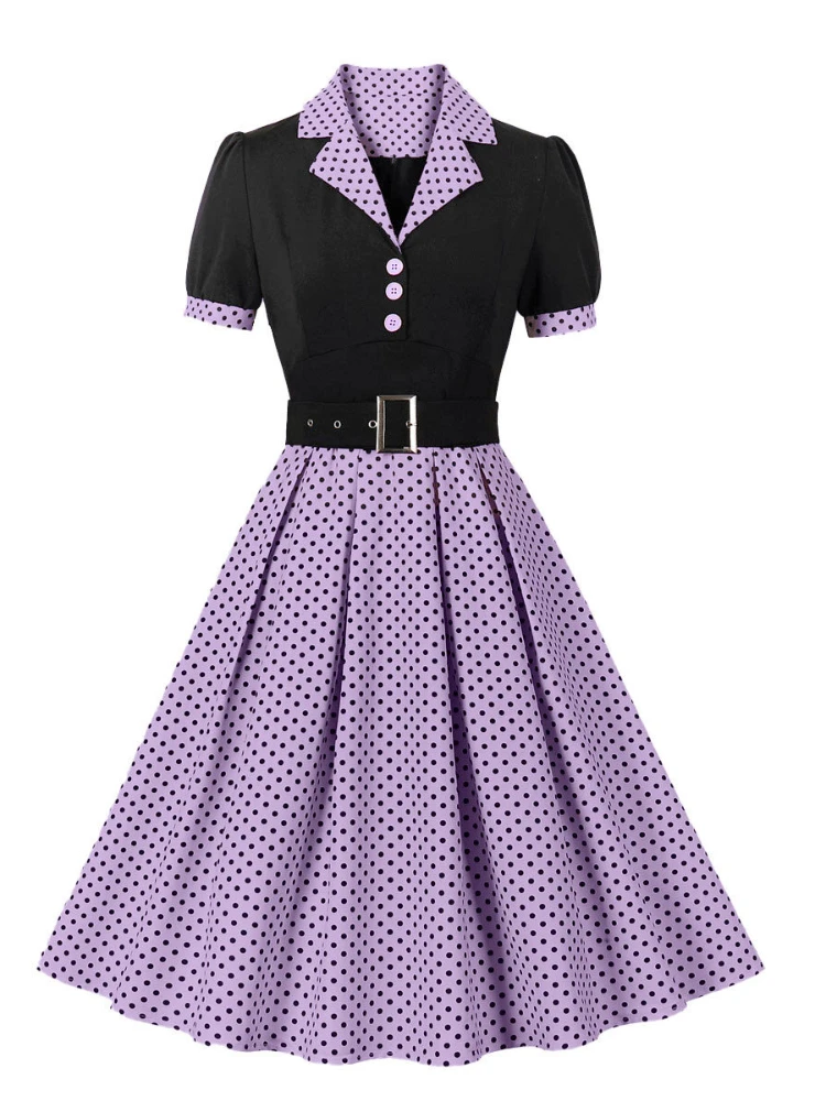 2024 New Fashion Polka Dot Vin - Women'S Fashion From The 60S review and price