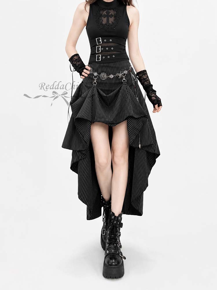 REDDACHiC Gothic Cross Tank To - Asymmetric Top Women review and price