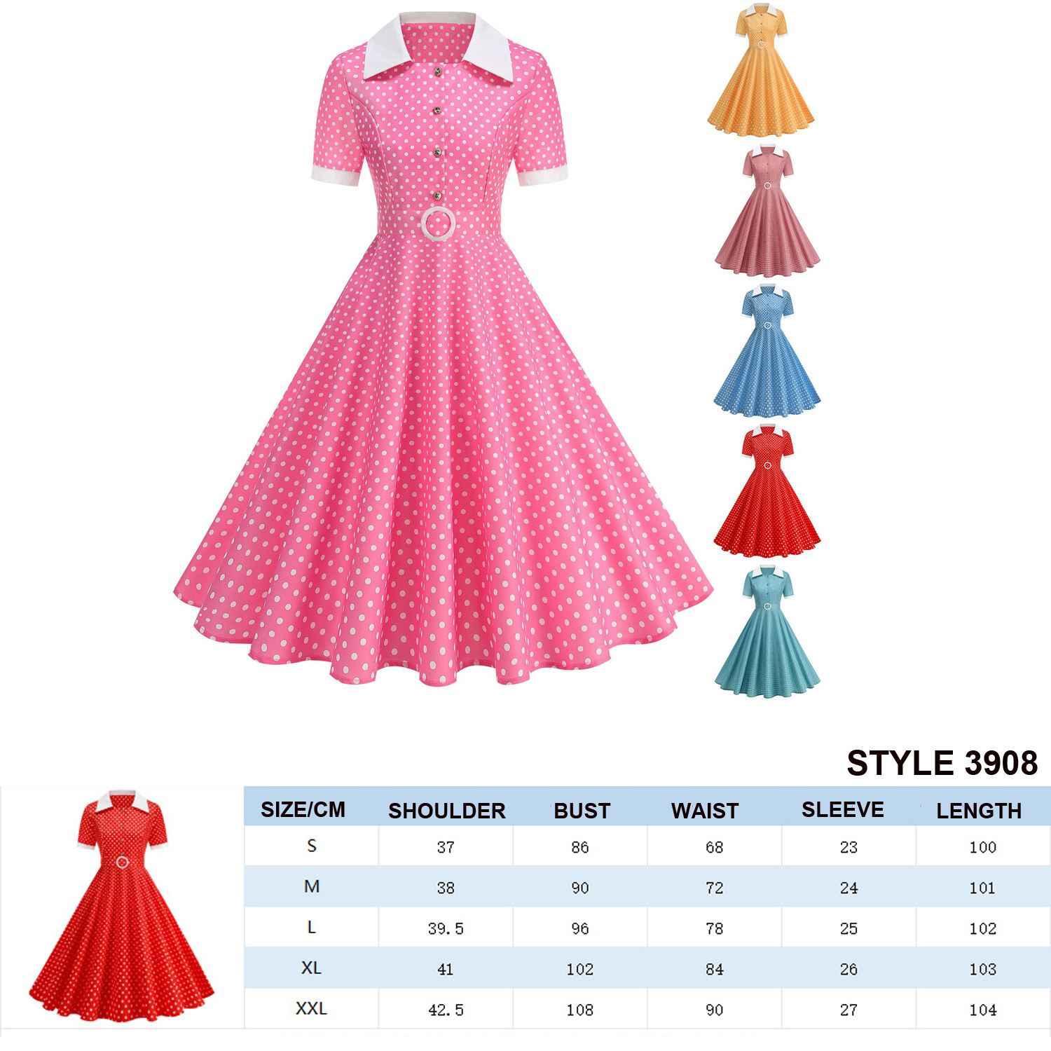Plaid Vintage Office Summer Dr - Women'S Fashion From The 60S review and price