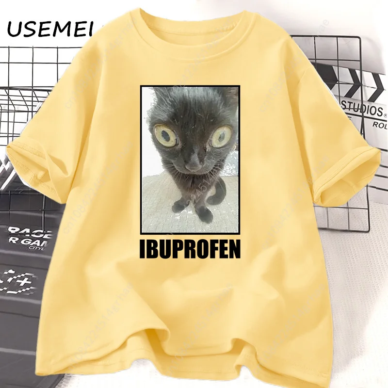 Funny Cat Ibuprofen Graphic T  - Women'S Fashion Graphic Tees review and price