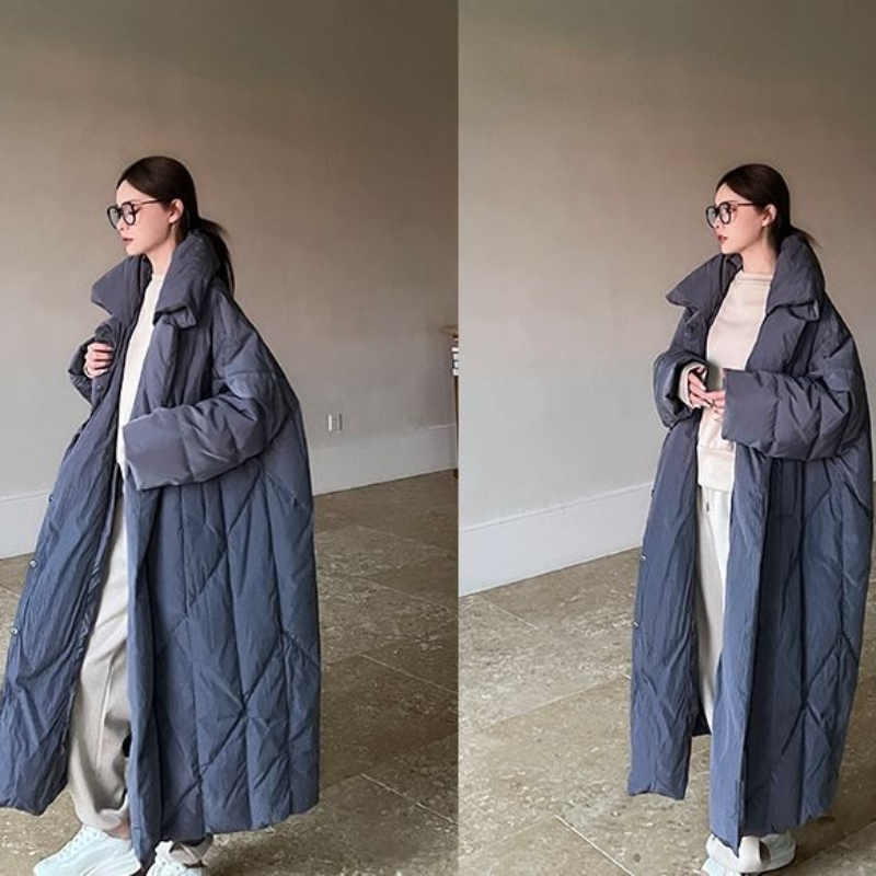 Korean Fashion Quilted Oversiz - Women'S Fashion Parka review and price