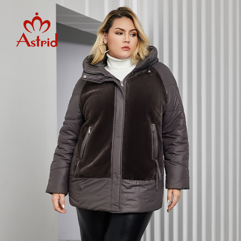 Astrid Plus Size Winter Jacket - Women'S Fashion Parka review and price