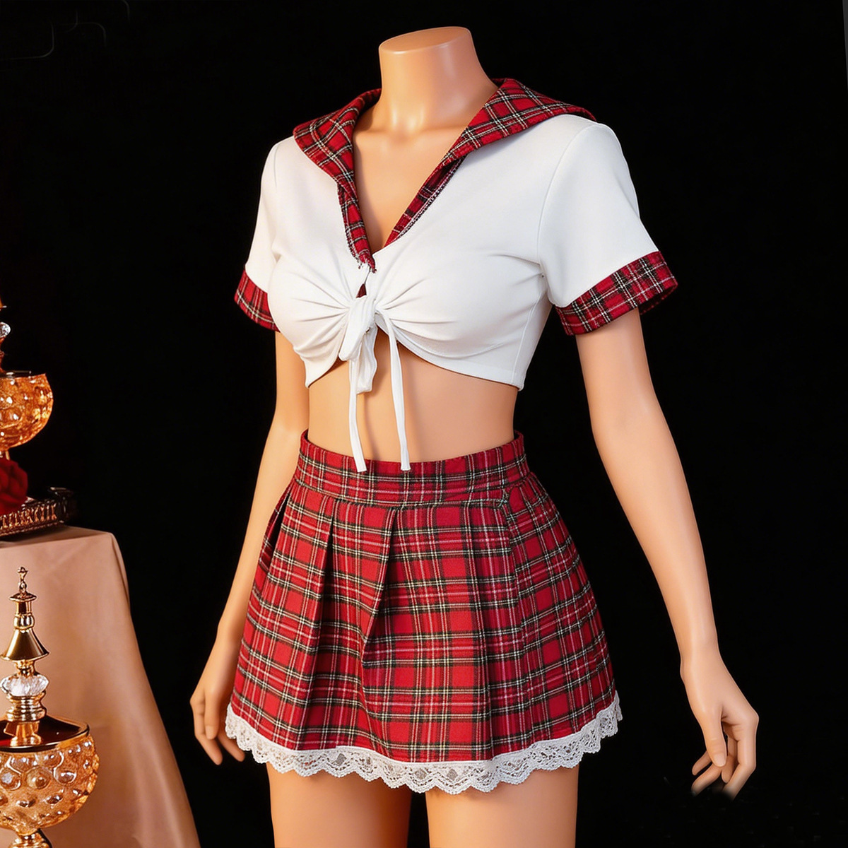 Red Sexy Lingerie Woman Porno  - Women'S Fashion Line review and price