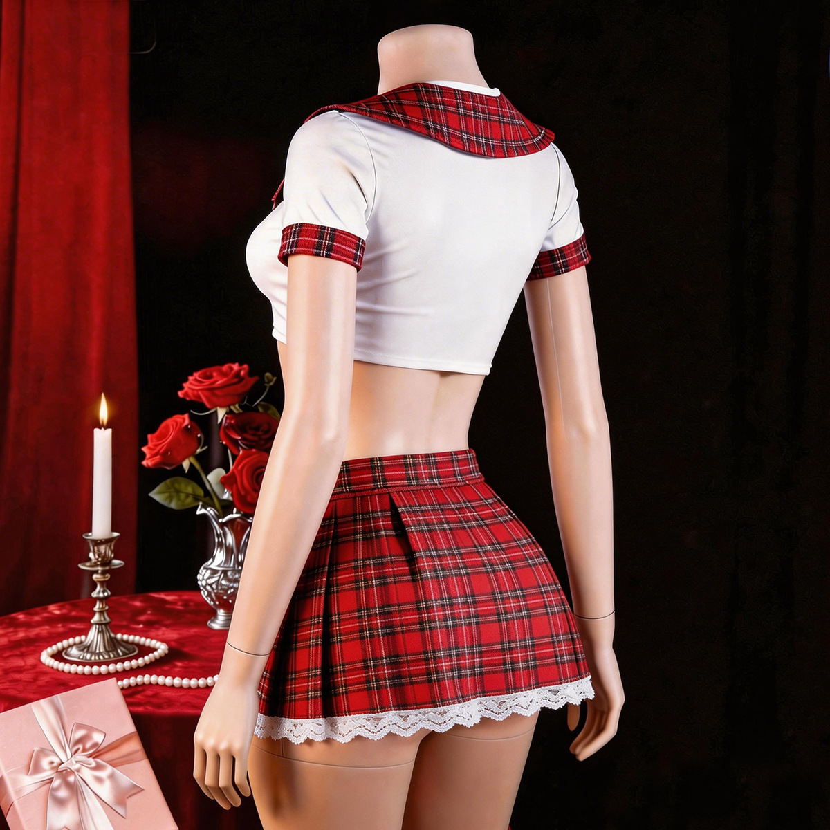 Red Sexy Lingerie Woman Porno  - Women'S Fashion Line review and price