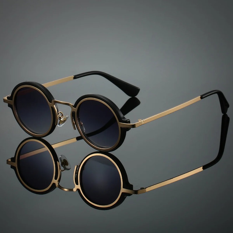 New Retro Metal Round Frame Su - Women'S Fashion Eyeglass Frames review and price